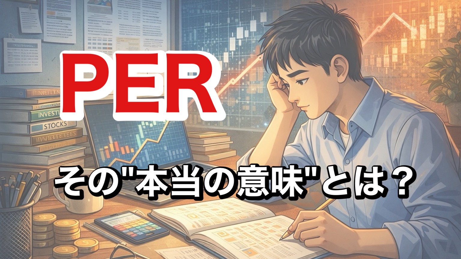 学習シリーズ4】PERを深く理解し「上昇する株」を探す方法 | つばめ投資顧問